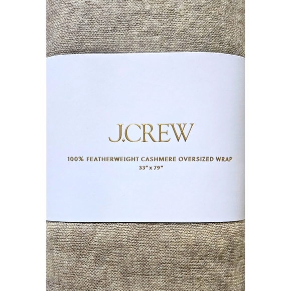 J.Crew Oversized Featherweight Cashmere Wrap - Picture 3 of 4